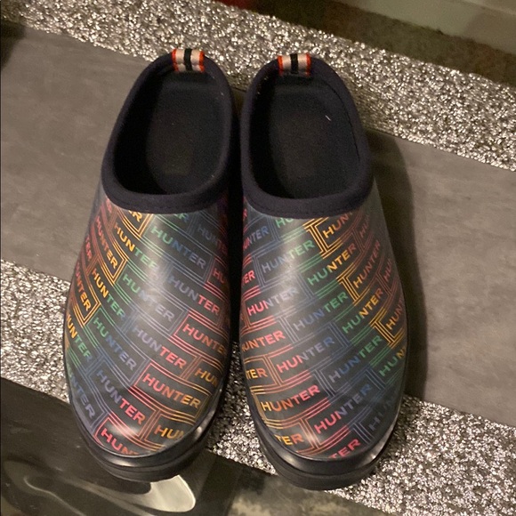 Hunter Shoes - Hunter Multicolor Mules Vibrant Slip-On Clogs